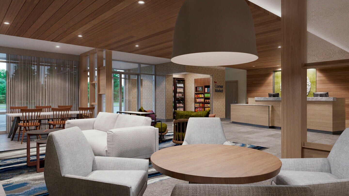 Fairfield Inn & Suites Springfield Енфийлд Интериор снимка
